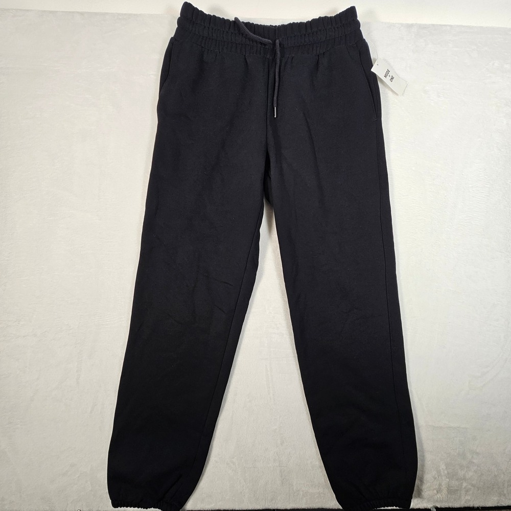 Mode OF One Black Jogger‎ Sweatpants Men's Elastic Waist Drawstring Size S